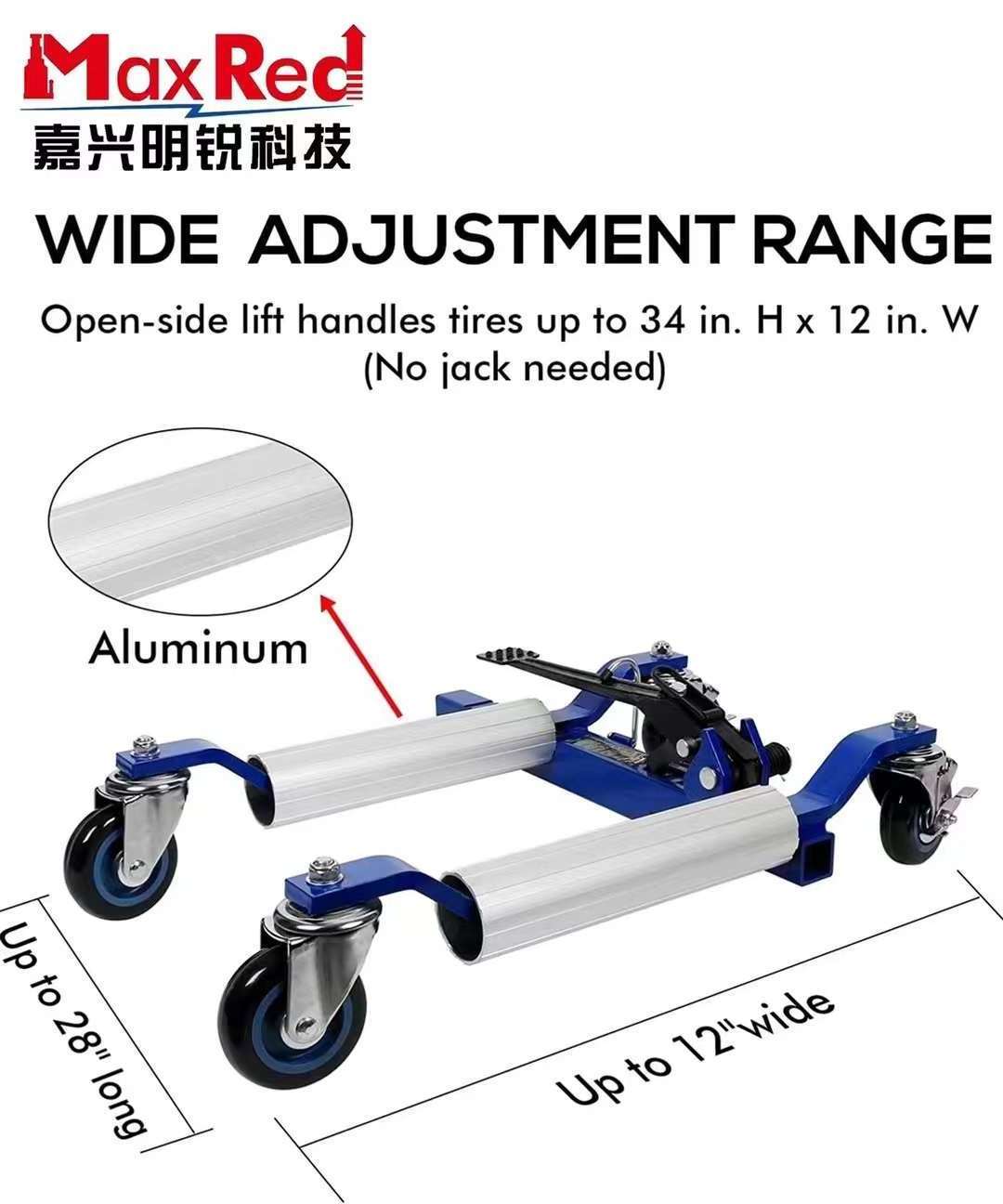 Go Jack Car Wheel Moving Dolly Mechanical Vehicle Positioning Jack