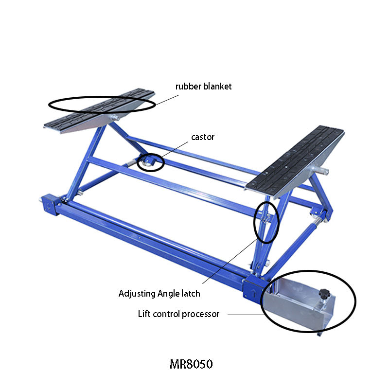 MR8050 mini lift hydraulic car lift 1500kg capacity with ce