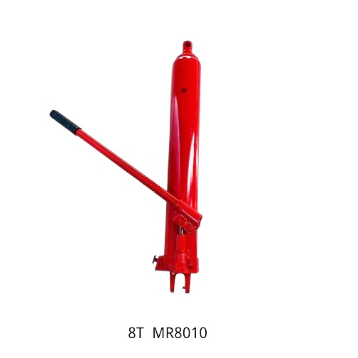 8T / 12 ton Long stroke cylinder hand operated oil pump hydraulic long ram jack for engine lift