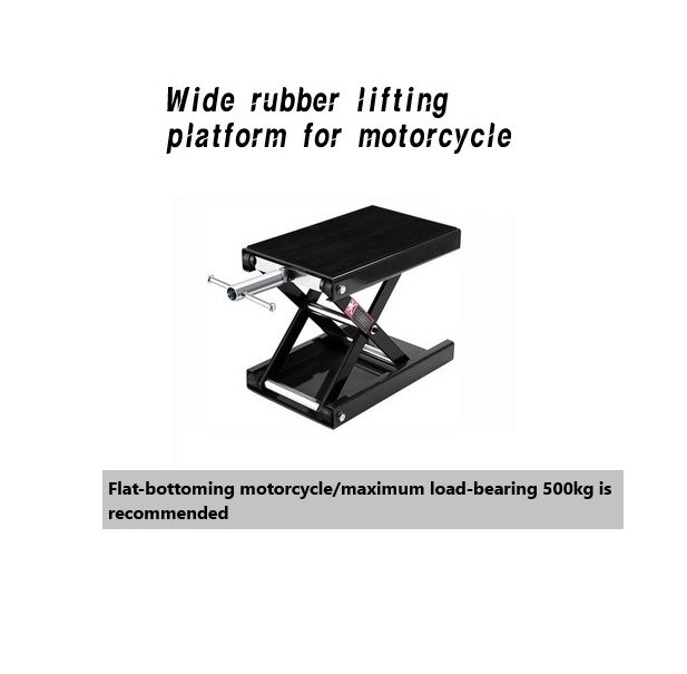 motorcycle accessories 2022  Scissor Lift Jack for Street Bikes ATVs Garage Repair Stand