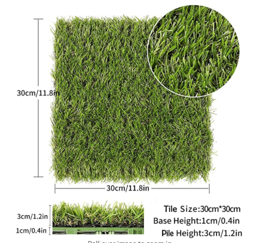 Artificial Grass Garden Turf Deck Tile Artificial Turf Tiles Artificial Grass Interlocking Tiles