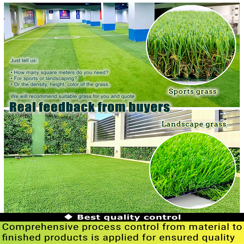 Long Useful Life Artificial Grass Turf Pasto Sintetico Outdoor Fake Grass Synthetic Green Grass Carpet Cesped Customized