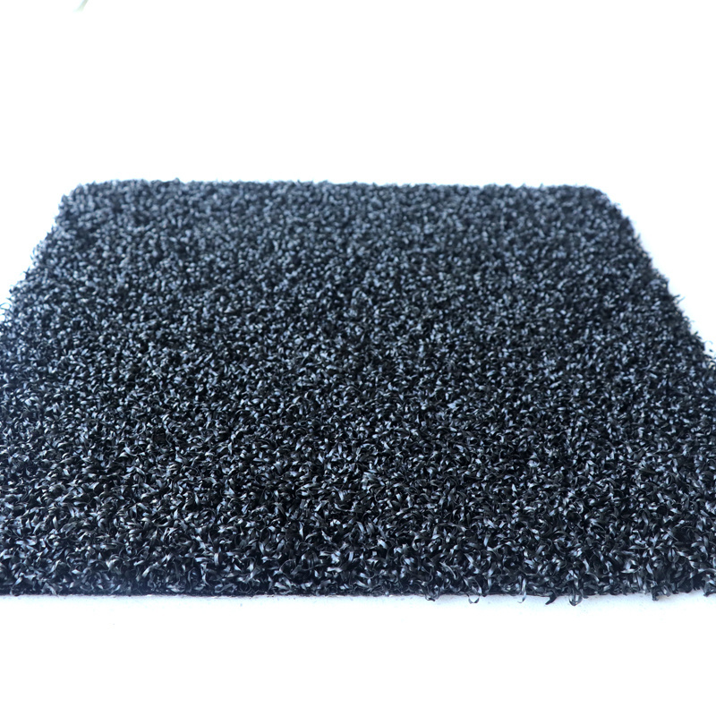 New black turf / black padded artificial turf / black artificial turf with padding