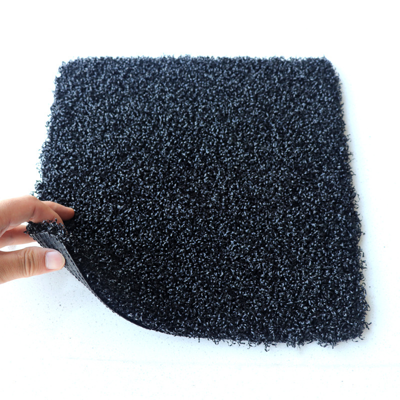 New black turf carpet / black gym turf / black turf artificial grass