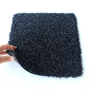 New black turf / black padded artificial turf / black artificial turf with padding