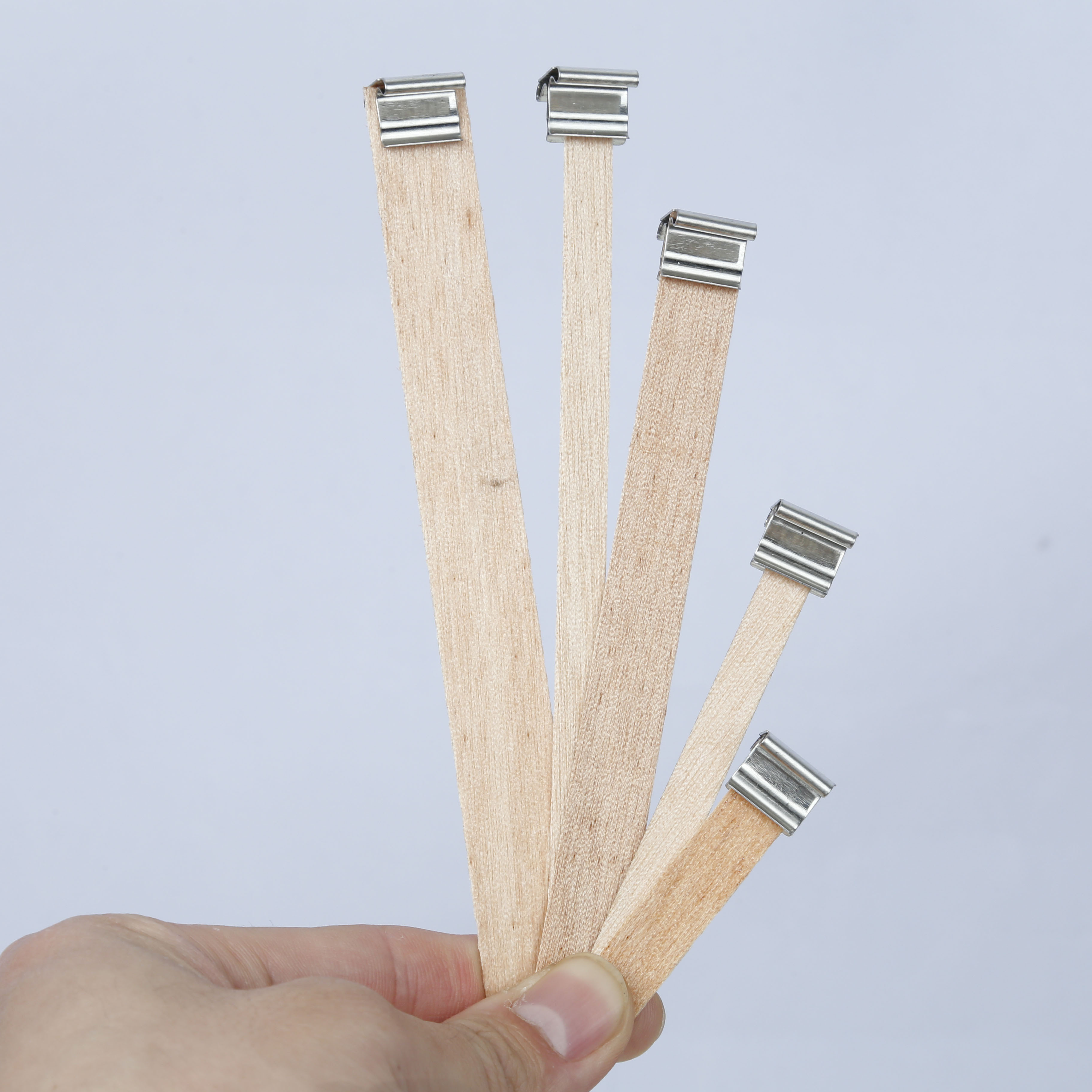 Wooden wicks for making candle 0.5x13x130mm 0.5x8x90mm wood candle wick