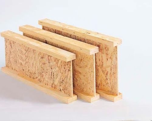 LVIL F17 LVL + OSB 3 I joists beam for building house 300*45mm I joist beam