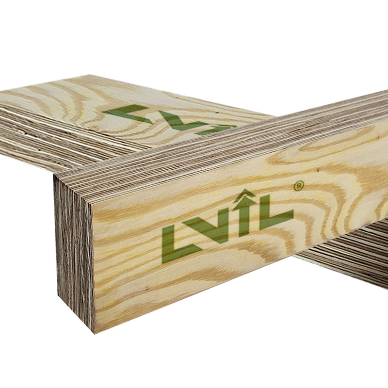 LVIL LVL  glulam beams Excellent Pine Wood Construction LVL Timber laminated veneer lumber prices for house frame