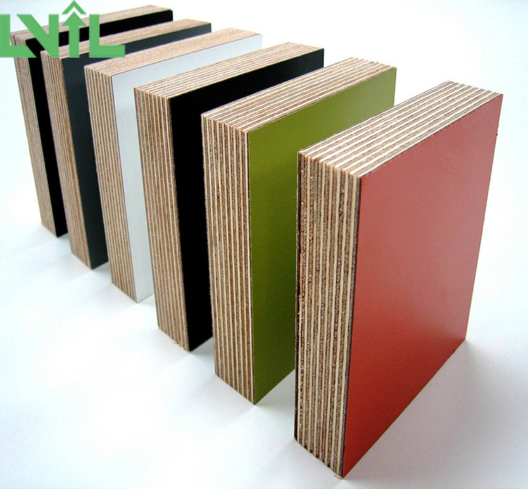 LVIL Best price cheap melamine covered particle board standard size melamine coated mdf board wholesale