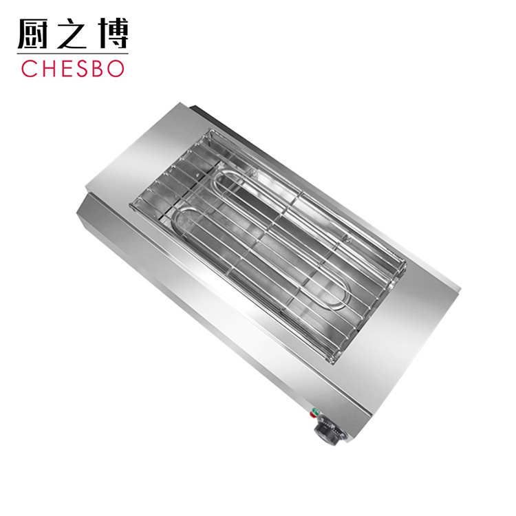 BBQ electric oven commercial smokeless skewer machine electromechanical hot barbecue stove electric grill