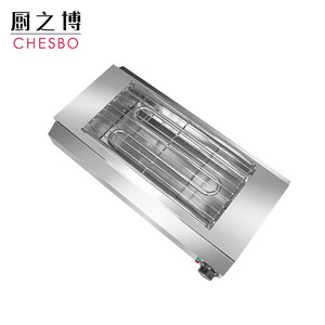 BBQ electric oven commercial smokeless skewer machine electromechanical hot barbecue stove electric grill