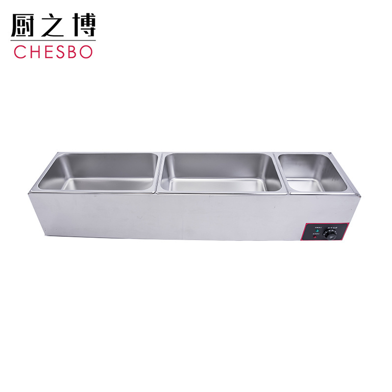 Professional Hot Plate Food Warmer Station 3pan Portable Stainless Steel Buffet Warmer Server Great for Parties Holiday