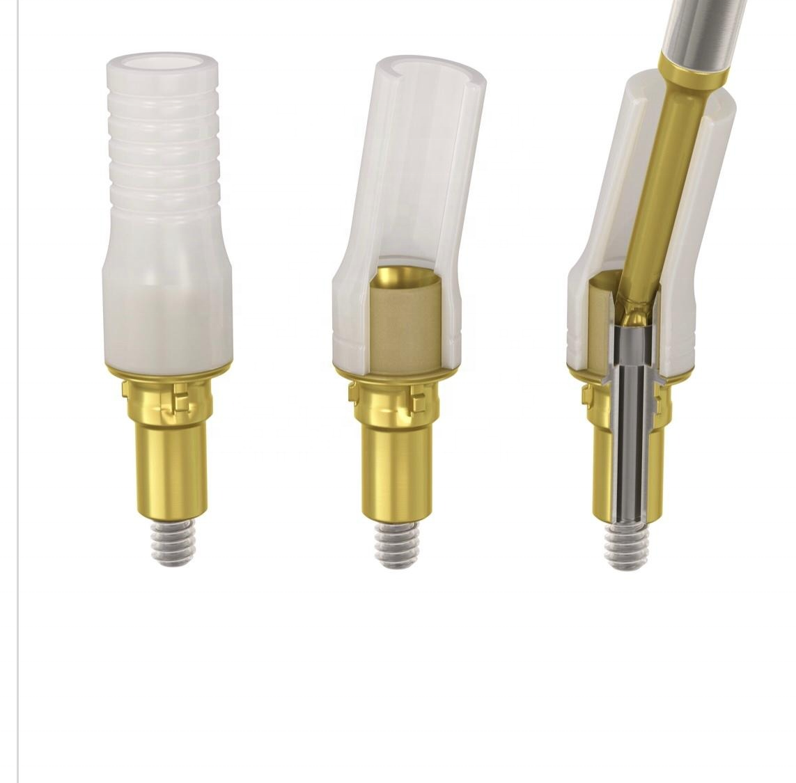 abutment casting CCM compatible with dentium Metal Direct Casting  Plastic Temporary Abutment