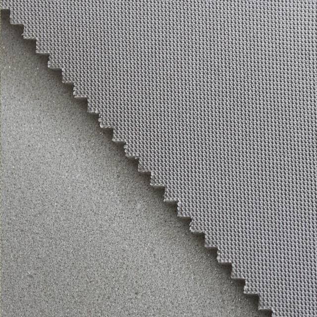 100% Polyester knitted laminated car roof fabric car roof material