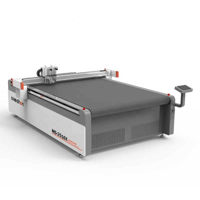 Meeshon CNC Rubber Sheet Cutting Machine Non- asbestos Felt Digital Flatbed Cutting Machine