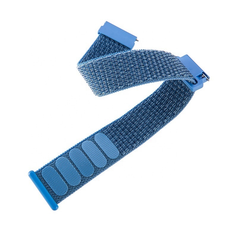 Custom Sport 18MM 20MM 22MM Smart Fabric Watch Band Quick Release Weave Magnetic Nylon Watch Strap