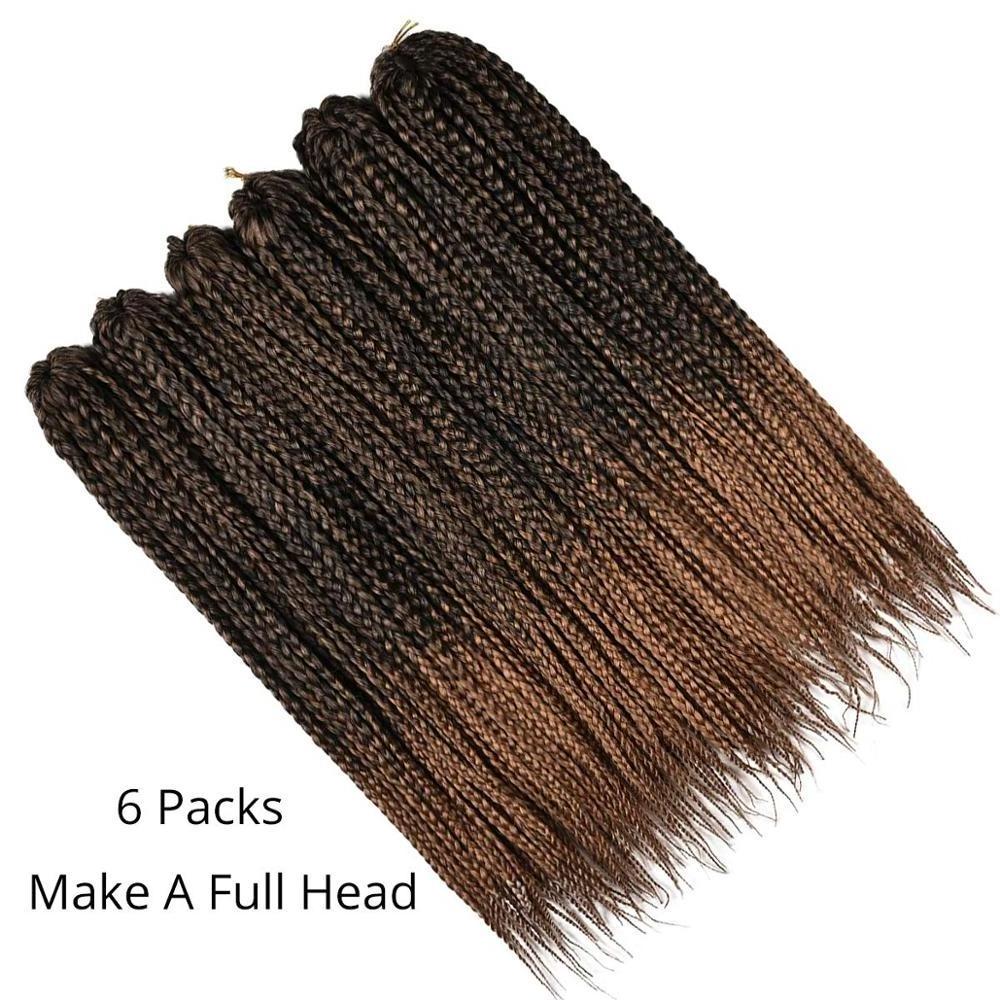 Synthetic senegalese nubian bulk extension twist crochet box braids crochet braid hair