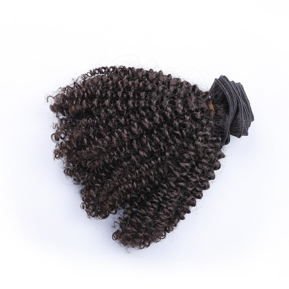 4C virgin mongolian afro kinky curly hair extension