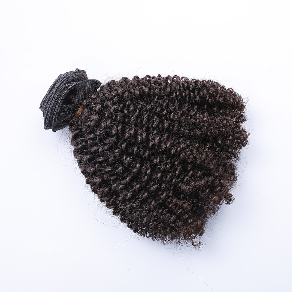 4C virgin mongolian afro kinky curly hair extension