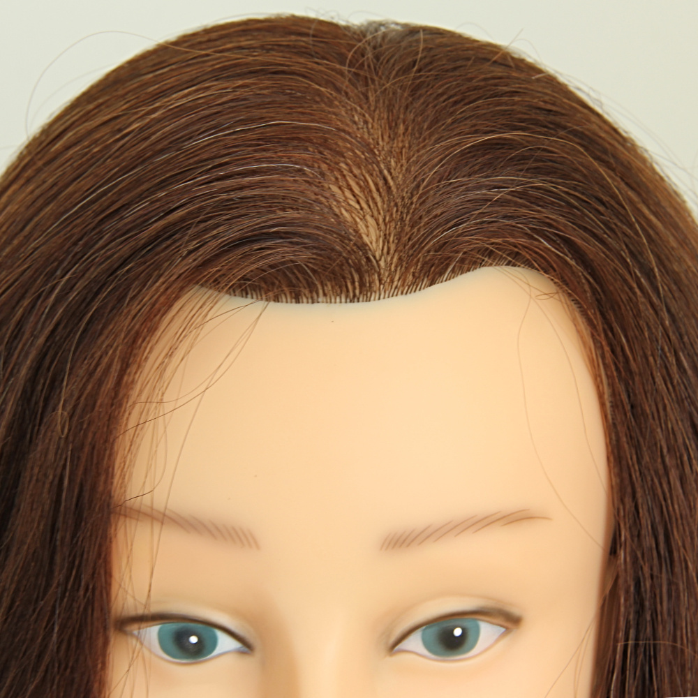 100% human hair mannequin head, barber mannequin head