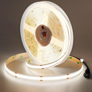 Hot Sale Addressable Waterproof Led Cob Strip light APP Or Wifi  12v 24v  220v White  COB Led Strip Light