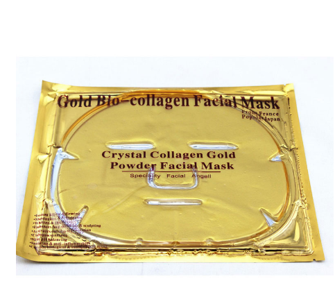 Skin Care Facial Mask Gold Collagen Black Mask Gold Crystal Collagen Powder Moisturizing Firming Oil-control Face Mask