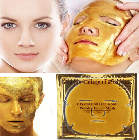 Skin Care Facial Mask Gold Collagen Black Mask Gold Crystal Collagen Powder Moisturizing Firming Oil-control Face Mask