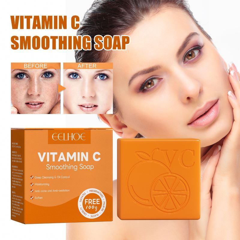 EELHOE Vitamin C Series Deep Cleansing Whitening Handmade Natural Vitamin C Face Body Soaps