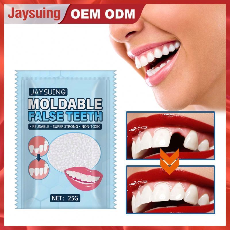 JAYSUING Temporary Teeth Treatment Non toxic Reusable Moldable False Teeth Solid Glue