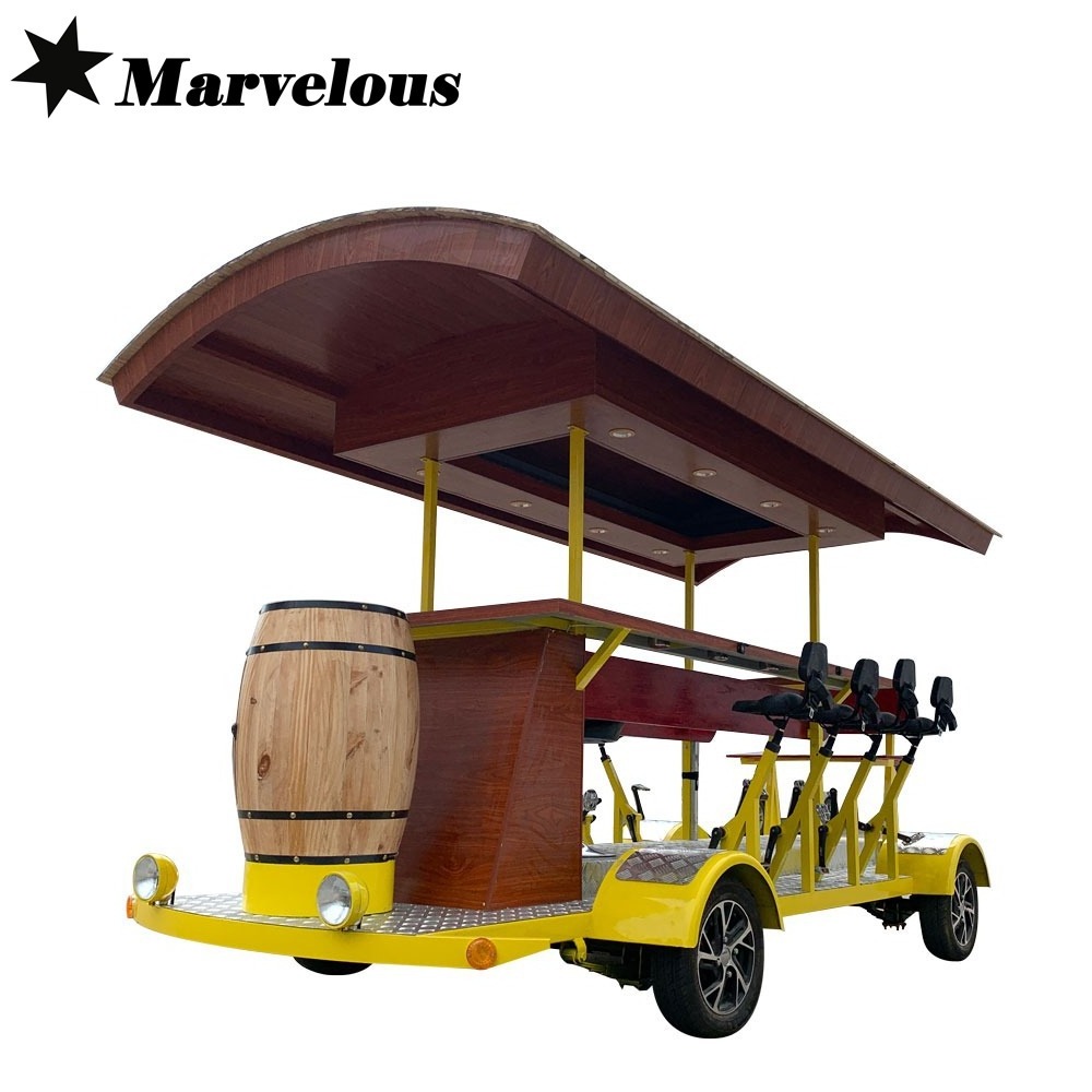 14 passenger City bike pedal pub pedal bus pub bike beer bus bicycle electric tourist beer bike