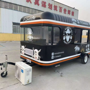 Street Mobile Fast Food Truck Food Trailer Coffee Van Beer Bar Electric Food Truck