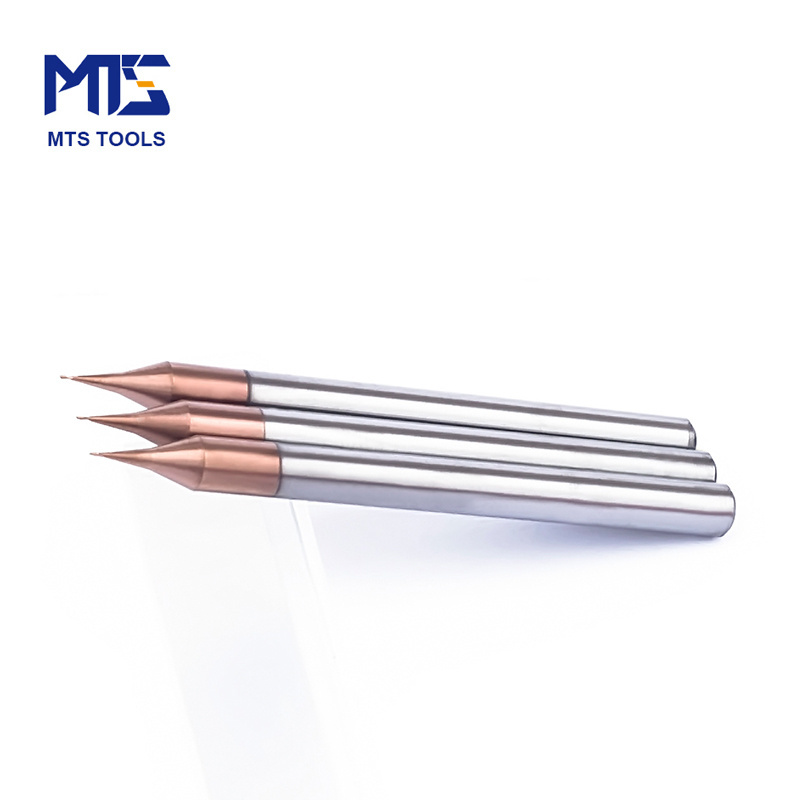 HRC 55 tungsten carbide 0.3~0.9mm micro diameter end mill