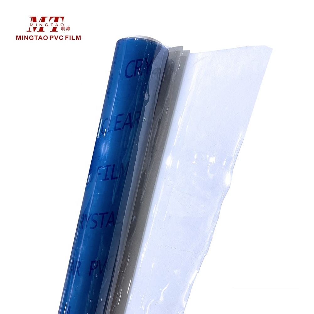 Foshan Factory transparent pvc sheet Plastic clear pvc film