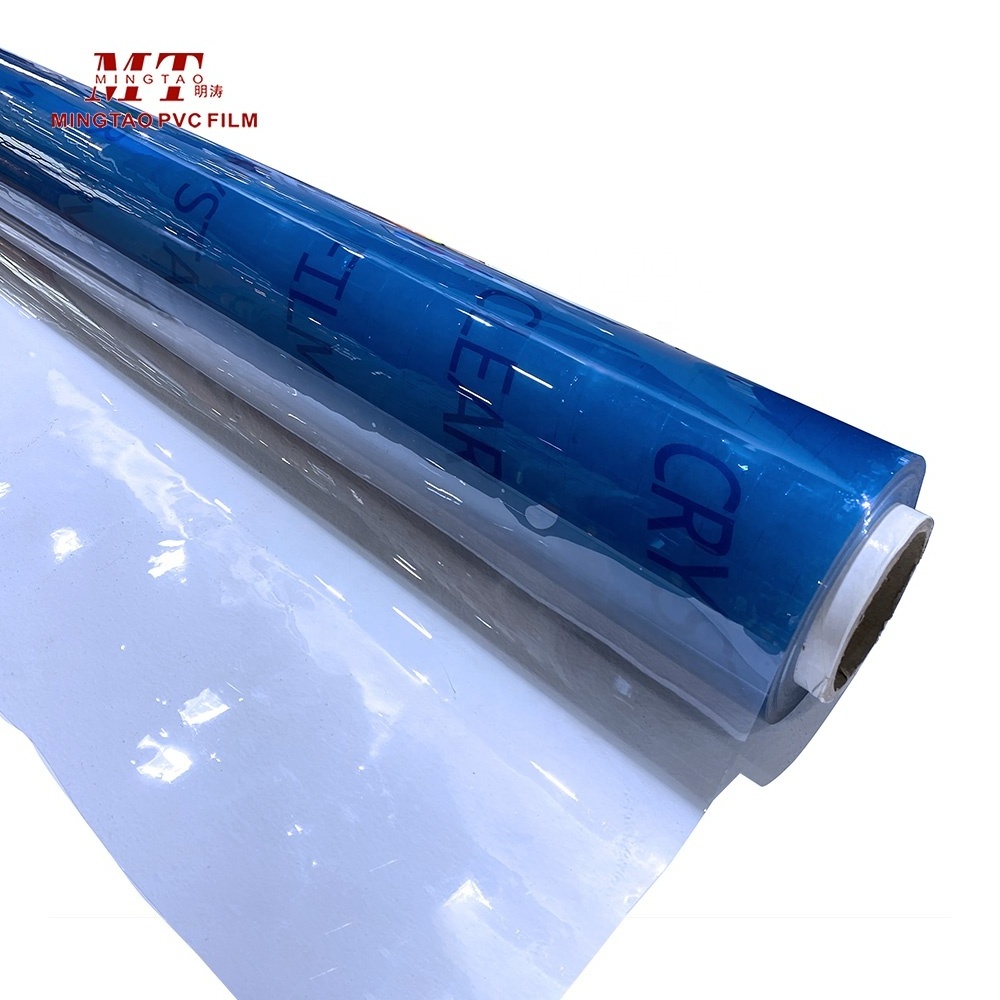 Foshan Factory transparent pvc sheet Plastic clear pvc film