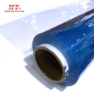 Customized thickness clear soft PVC sheet roll plastic soft PVC film for door curtain