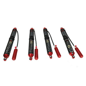 Customized UTV 16" Travel  Red Off-Road Shocks air suspension kit 4wd coilover shock absorbers