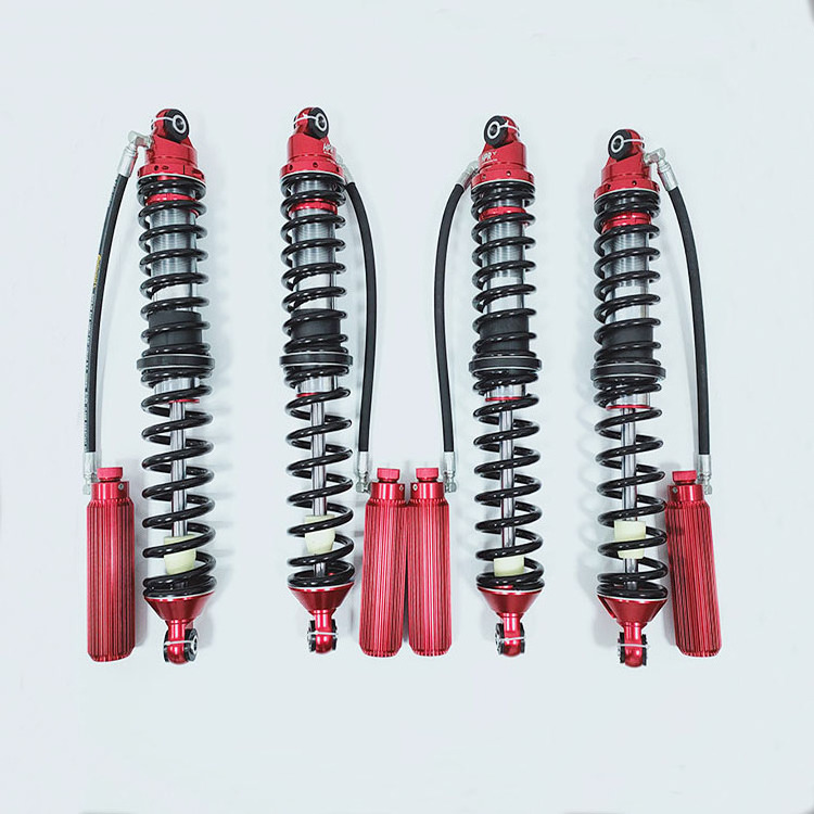 Racing 10inches lowering springs air suspension kit shocks