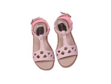 High Quality Fashion Summer Boys And Girls Sandals Shoes For Children One Piece Open Toe Pvc Shoes Fashion Flat Flower Sandals