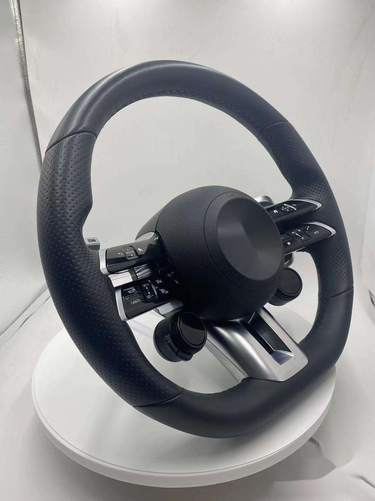 Suitable for Mercedes Dragonfly steering wheel assembly, new original factory, with two knobs, direct installation