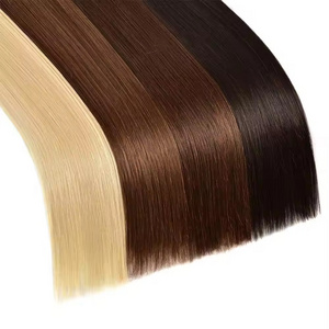 Loops Micro Ring Beads Human Hair Extensions Brazilian Raw Natural Cuticle Aligned Hair Micro Links Loop Hair Extensions