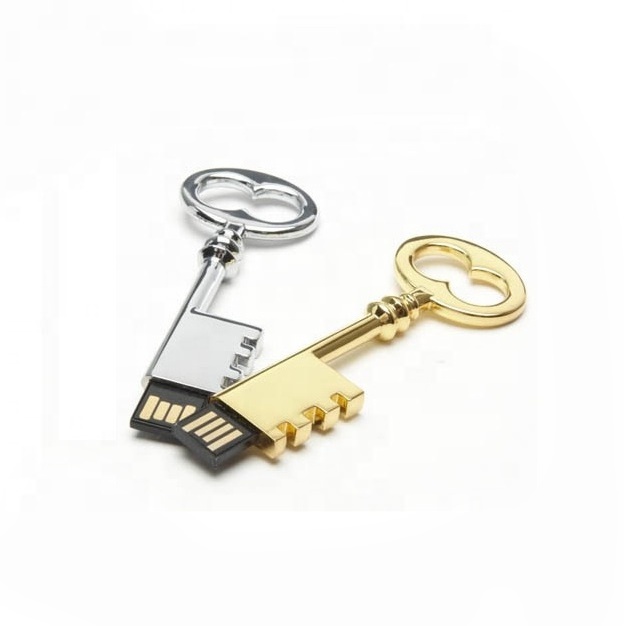 Promotional antique Usb 2.0 Flash drive Key shape Usb Pendrive