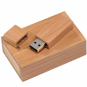 OEM Pormo Gifts Wedding Customized Logo Wood Memory USB Stick Box 3.0 2.0  64gb 16gb Wooden Pen Flash Drive