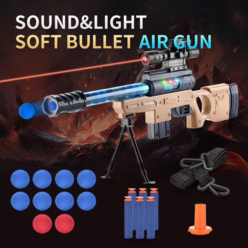 2024 New item kids plastic shooting toy wholesale low MOQ soft ball gun air soft foam bullet blaster