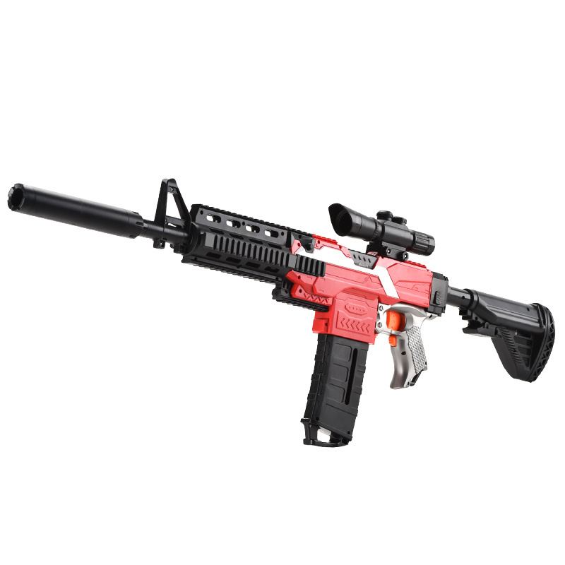 New With soft pellet gun M416 machine gun heat simulation boy toy Light Sound Effects Soft Bullet Pistol gun