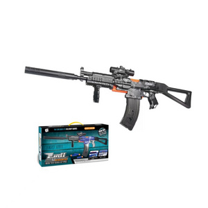 AK47 toy air kids electric gun weapons machine blaster shooting soft bullet gun with magazine