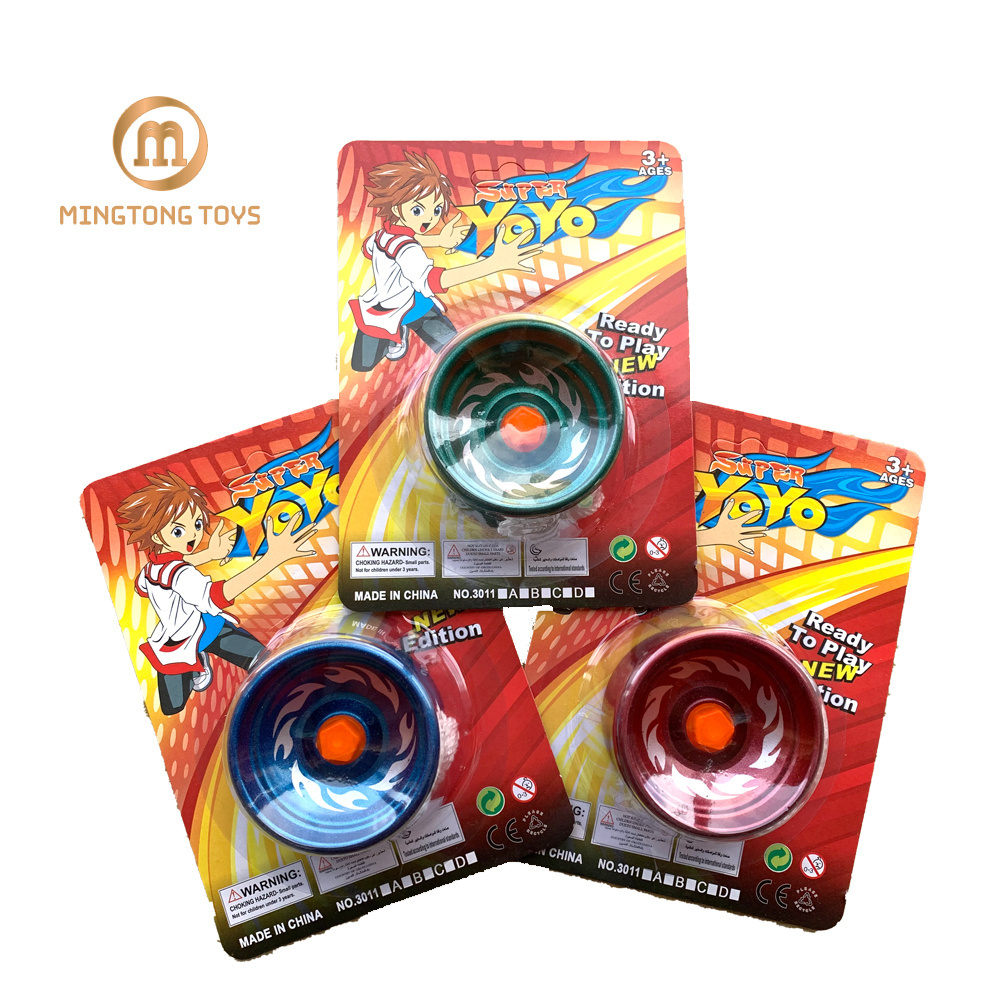 Professional classic toy UV printing colorful YOYO Alloy aluminum metal yoyo ball for beginner