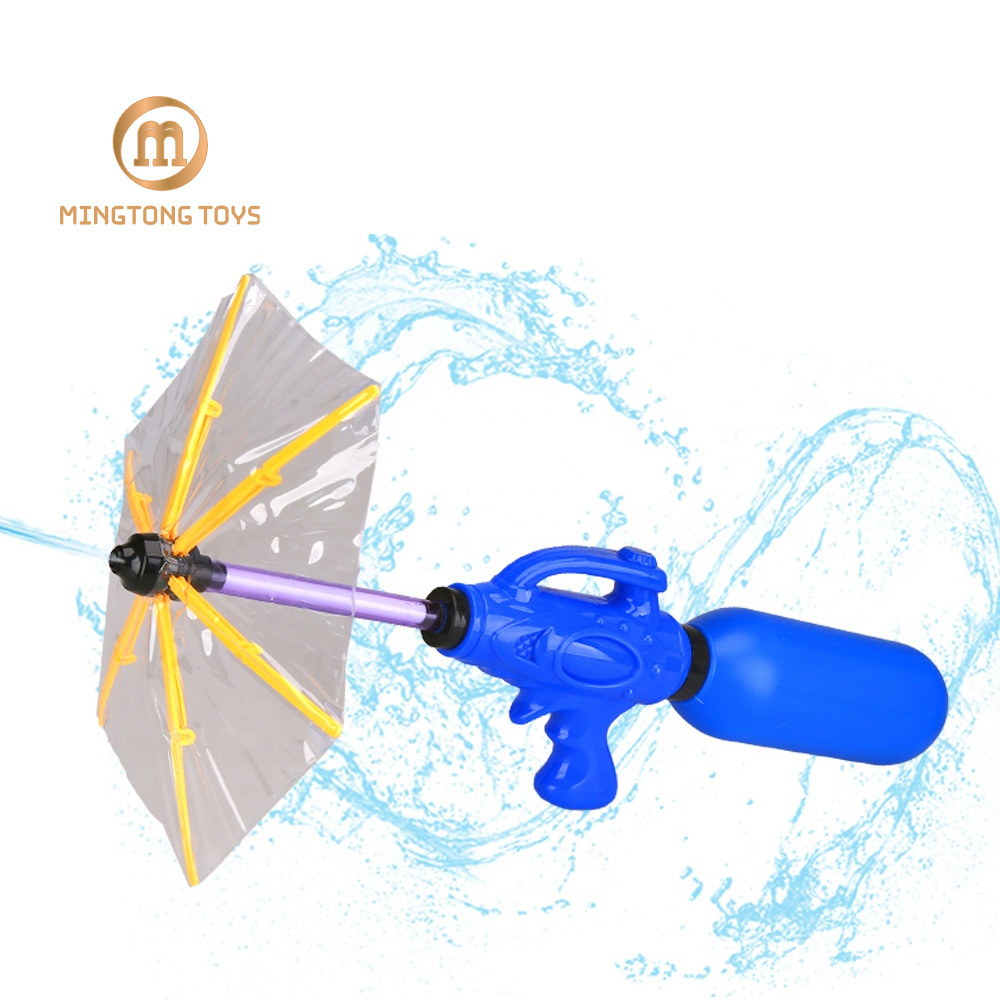 Summer Beach Game Children Playing Spray Squirt Water Novelty Transparent Umbrella Water Gun Toy