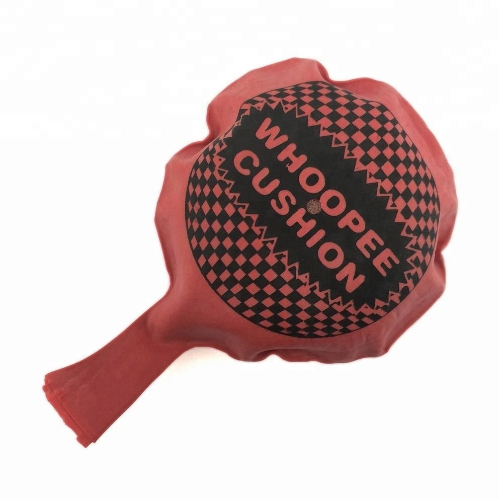 Funny Prank Toy 4 Inch Inflatable Ccustom Whoopee Cushion With Sponge