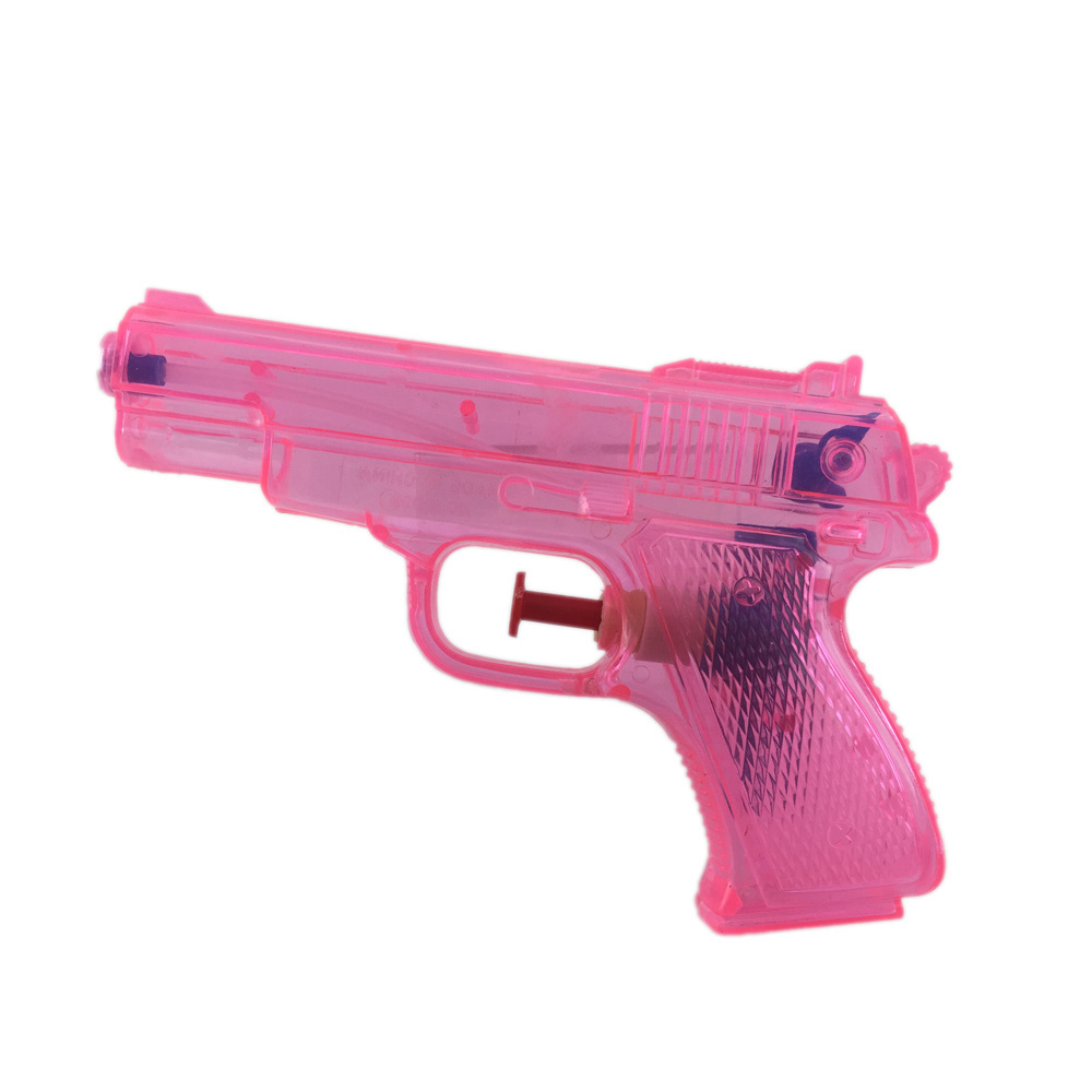 Promotional plastic toys gun pink water gun for kids