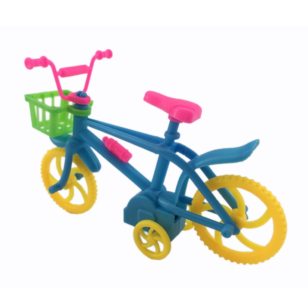 Colorful mini bike model plastic pull back bicycle toy for Kids